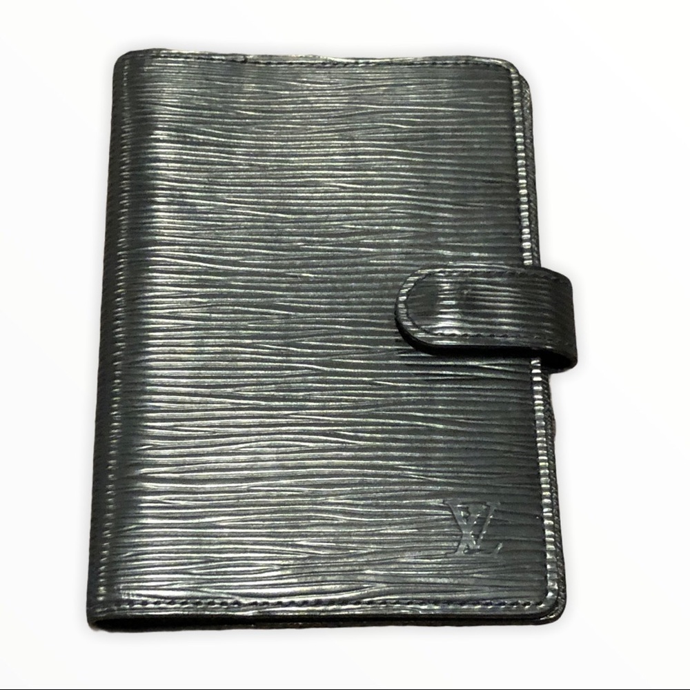 Louis Vuitton Black Agenda PM Epi Leather